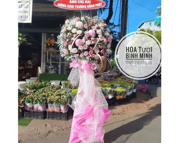 Hoa khai trương đẹp tại Bình Dương 1